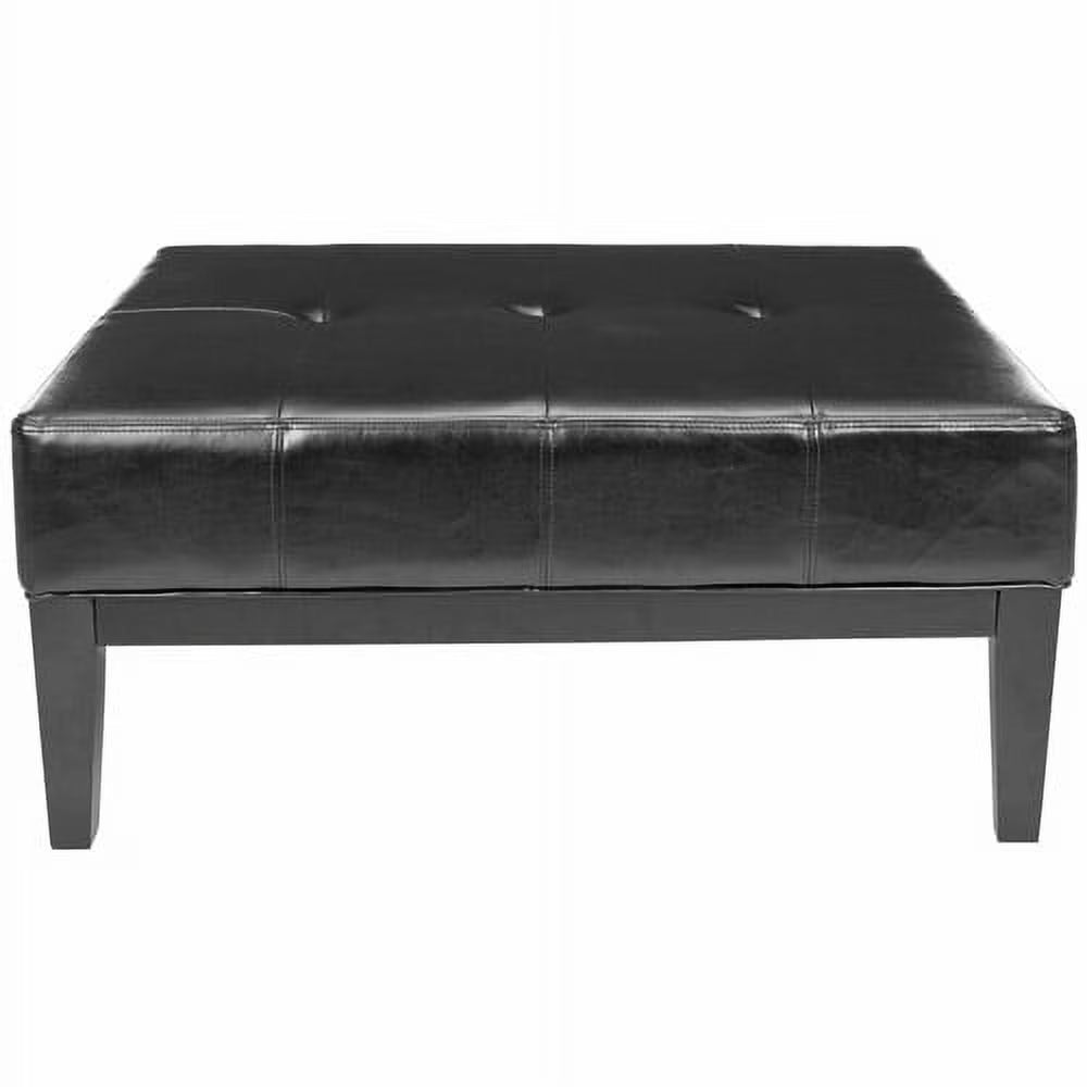 Black Square Cocktail Ottoman X14749