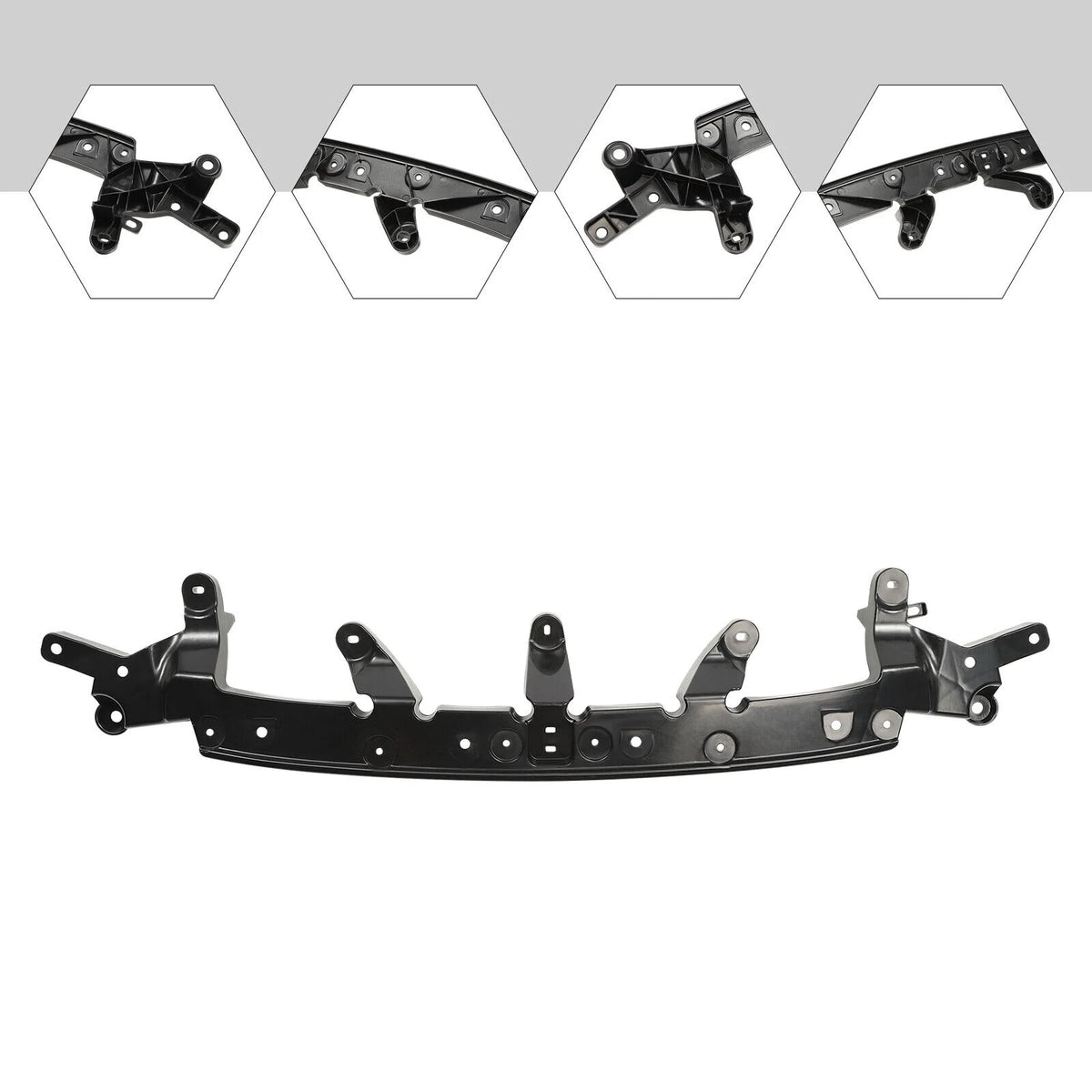 Front Bumper Upper Grille Carrier Mount Support Bracket N825