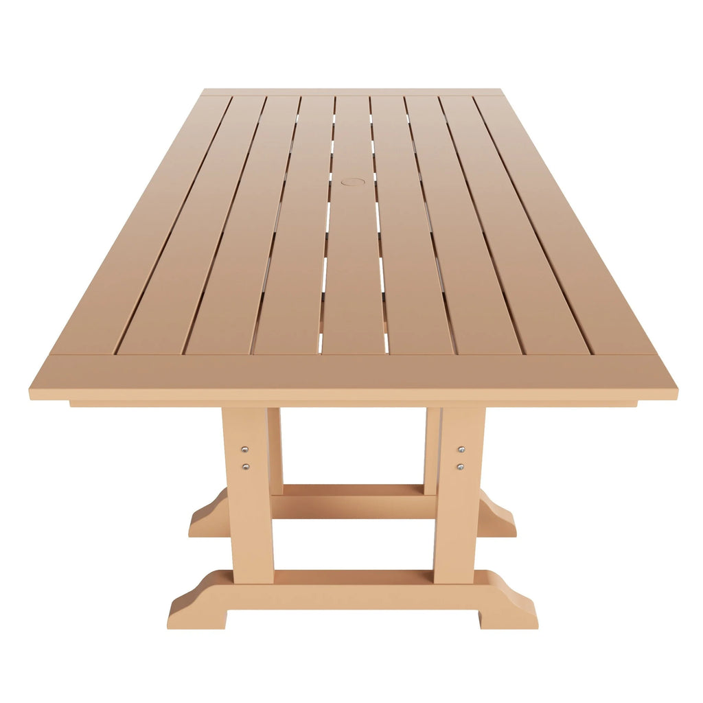 All Weather Rectangular Patio Dining Table Q24222