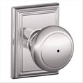 Bright Chrome Privacy Knob N22534