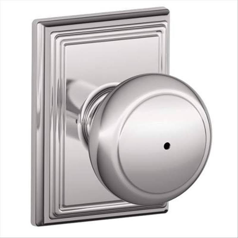 Bright Chrome Privacy Knob N22534