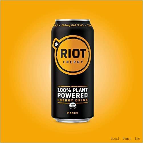 16 Oz Pack Of 12 Plant Powered Energy Drink F6129