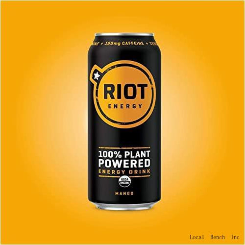 16 Oz Pack Of 12 Plant Powered Energy Drink F6129