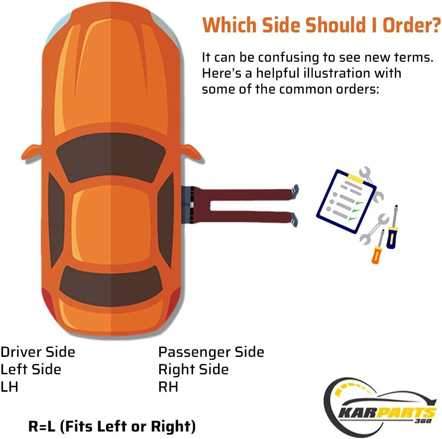 Halogen Headlight for 2011-2014 KIA Optima, Driver and Passenger Side, Unpainted, Bulbs Included D301