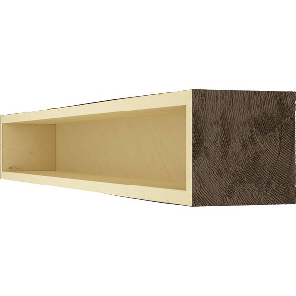 Pecky Cypress Faux Wood Fireplace Mantel D202