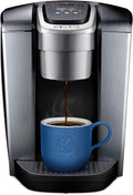 Brushed Silver Single Serve Programmable Coffeemaker E6665