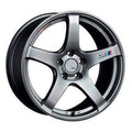 18x8 5x114.3 35mm Offset Glare Silver Wheel I79703