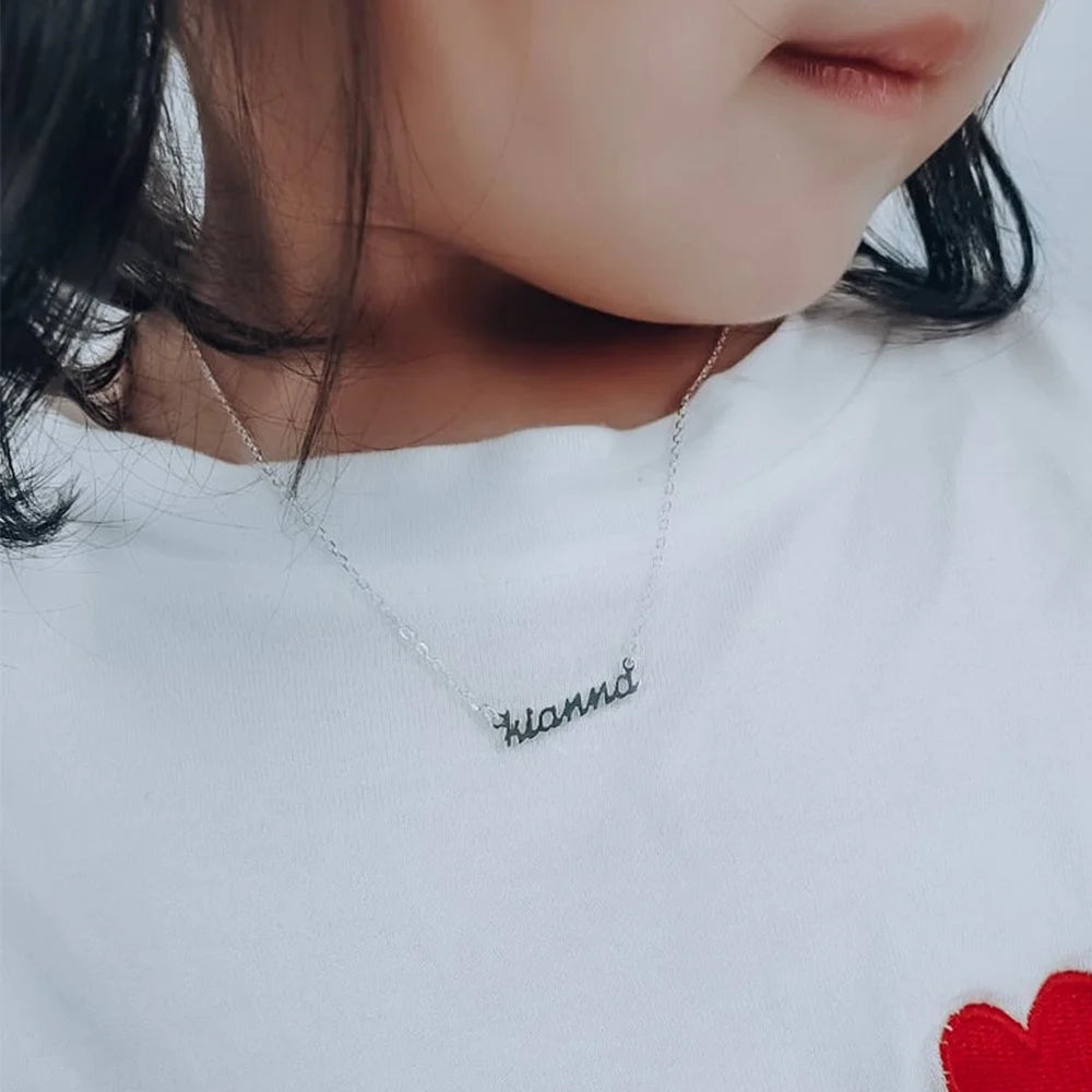 Gold Plated Custom Name Necklace G456108