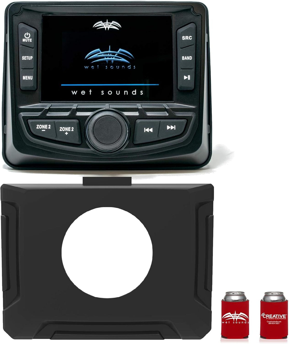 Waterproof 3" Gauge Dash Kit for Polaris RZR W92743