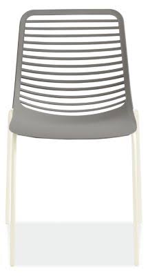 Grey Mini Patio Side Chair U679143