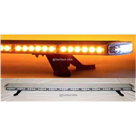 Amber Clear LED Light Bar X645