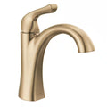 Single Hole Single-Handle Bathroom Faucet in Champagne Bronze O13971