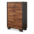 16" Transitional Wood Chest with 5 Drawers Q95477