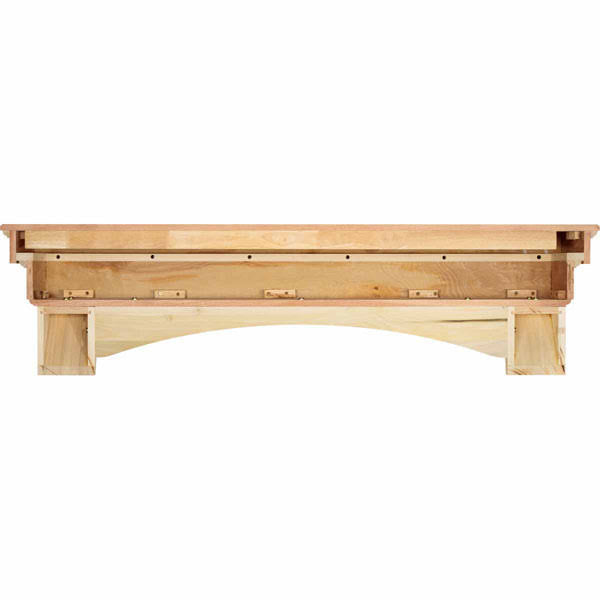 Unfinished Mantel Shelf 72x22 P3785