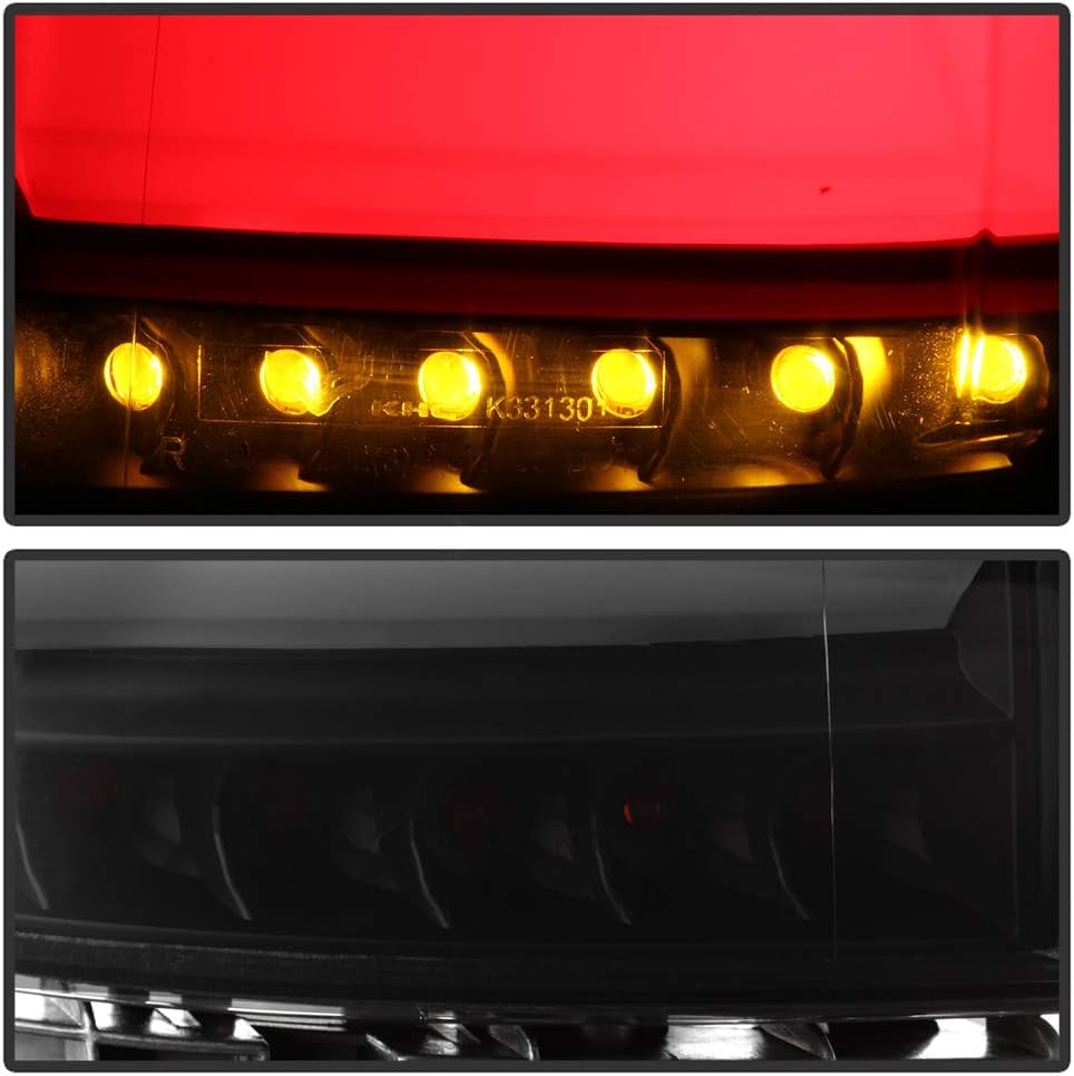 Black Smoke LED Tail Lights 4pcs Set U9083