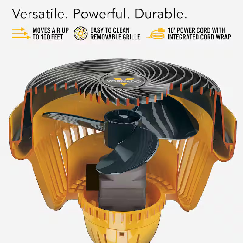 Heavy-Duty High-Velocity Whole Room Shop Fan G8480
