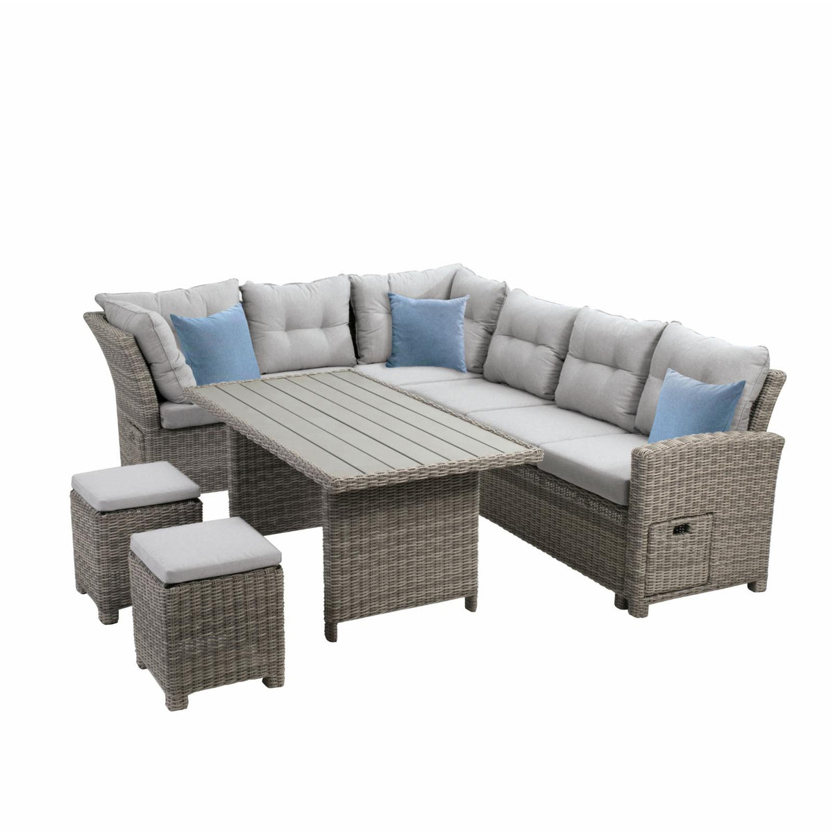 6 Piece Modular Patio Sectional S3163