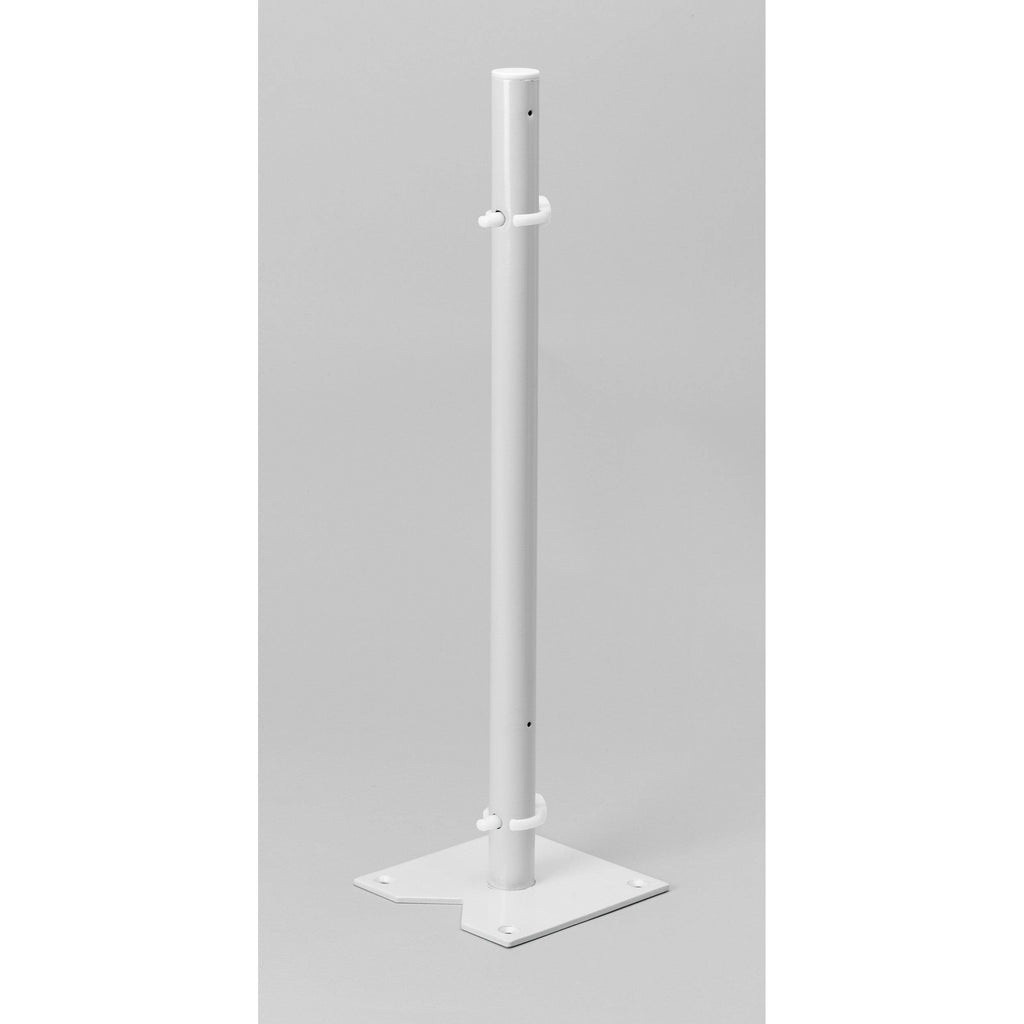 Almond Polymer Kidney Lazy Susan 2-Shelf N279