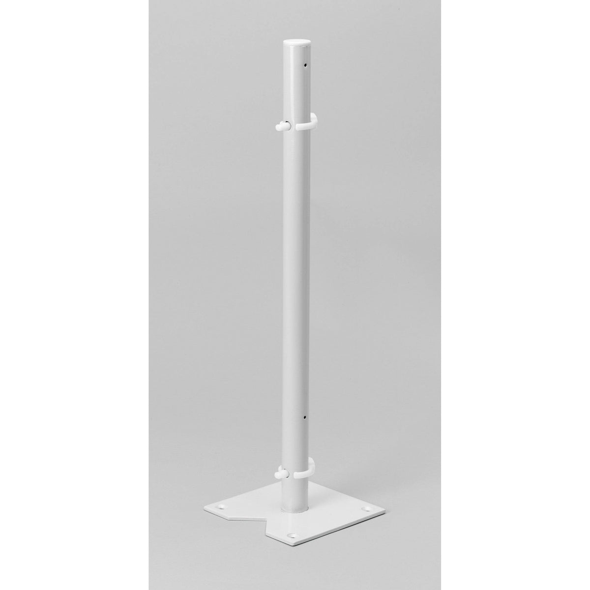 Almond Polymer Kidney Lazy Susan 2-Shelf N279