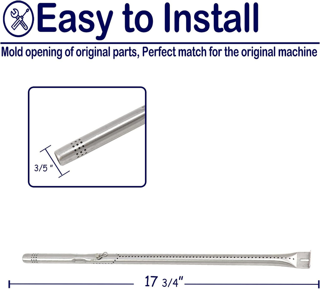 4 Pack Grill Burner Tube Replacement Parts P557