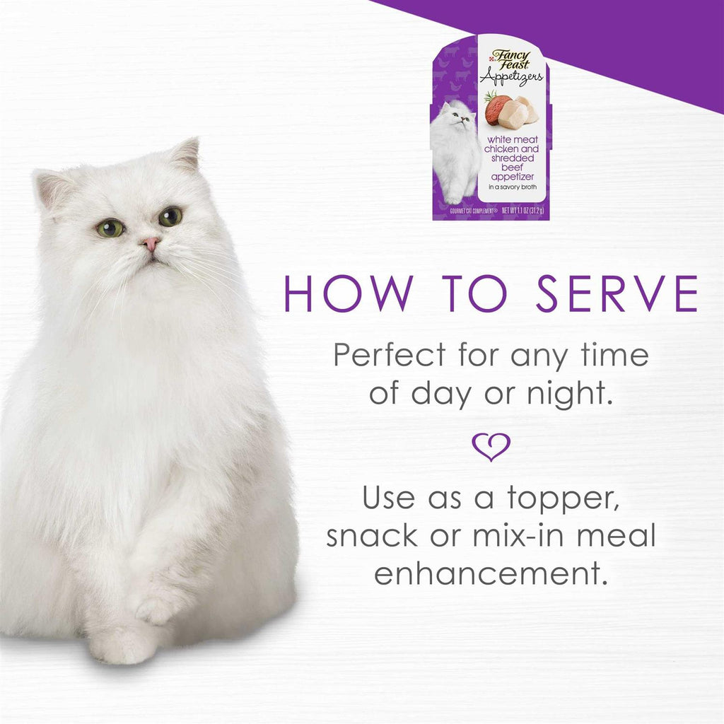White Meat Chicken & Shredded Beef Wet Cat Food O7272