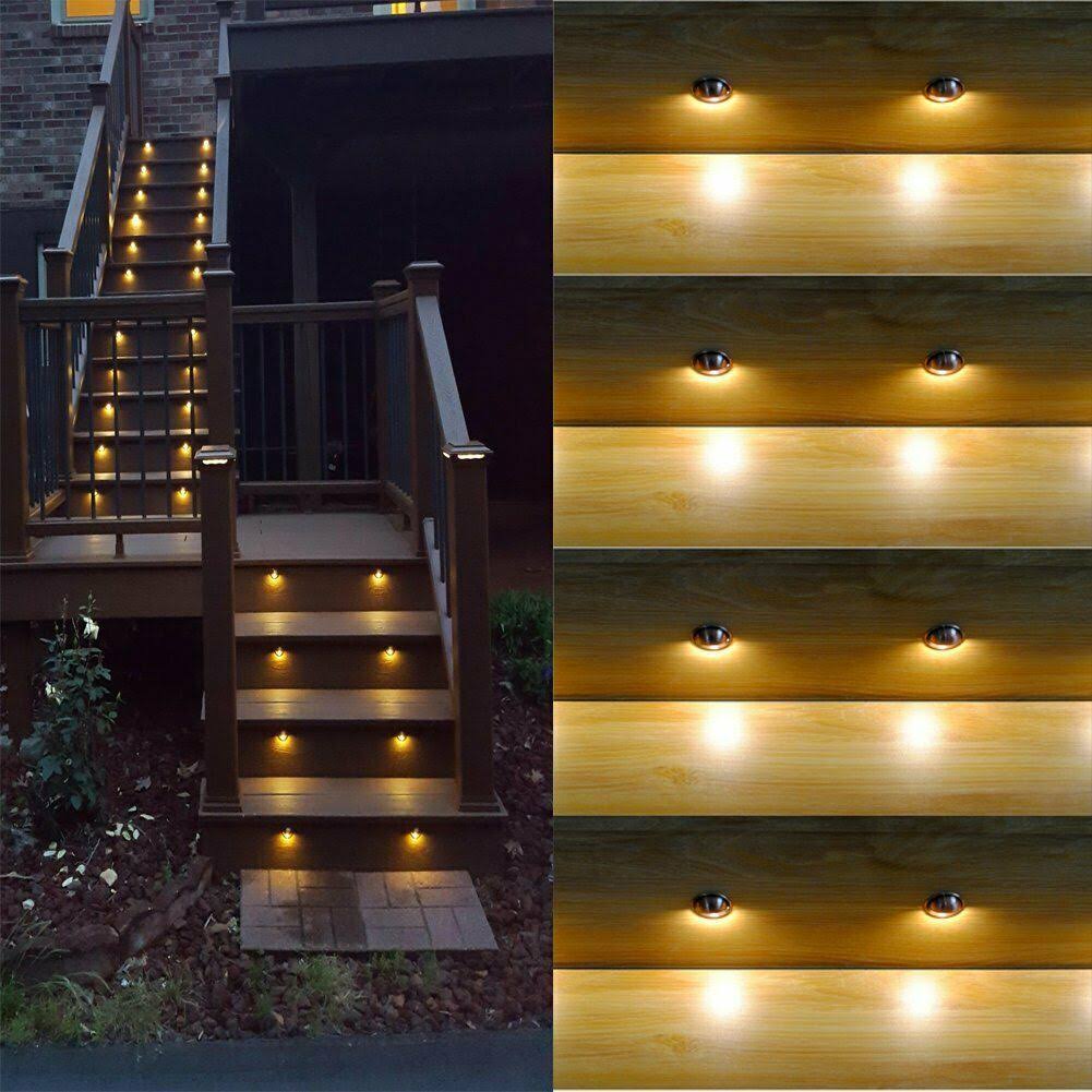10 Pack Low Voltage LED Deck Lights Kit A85124