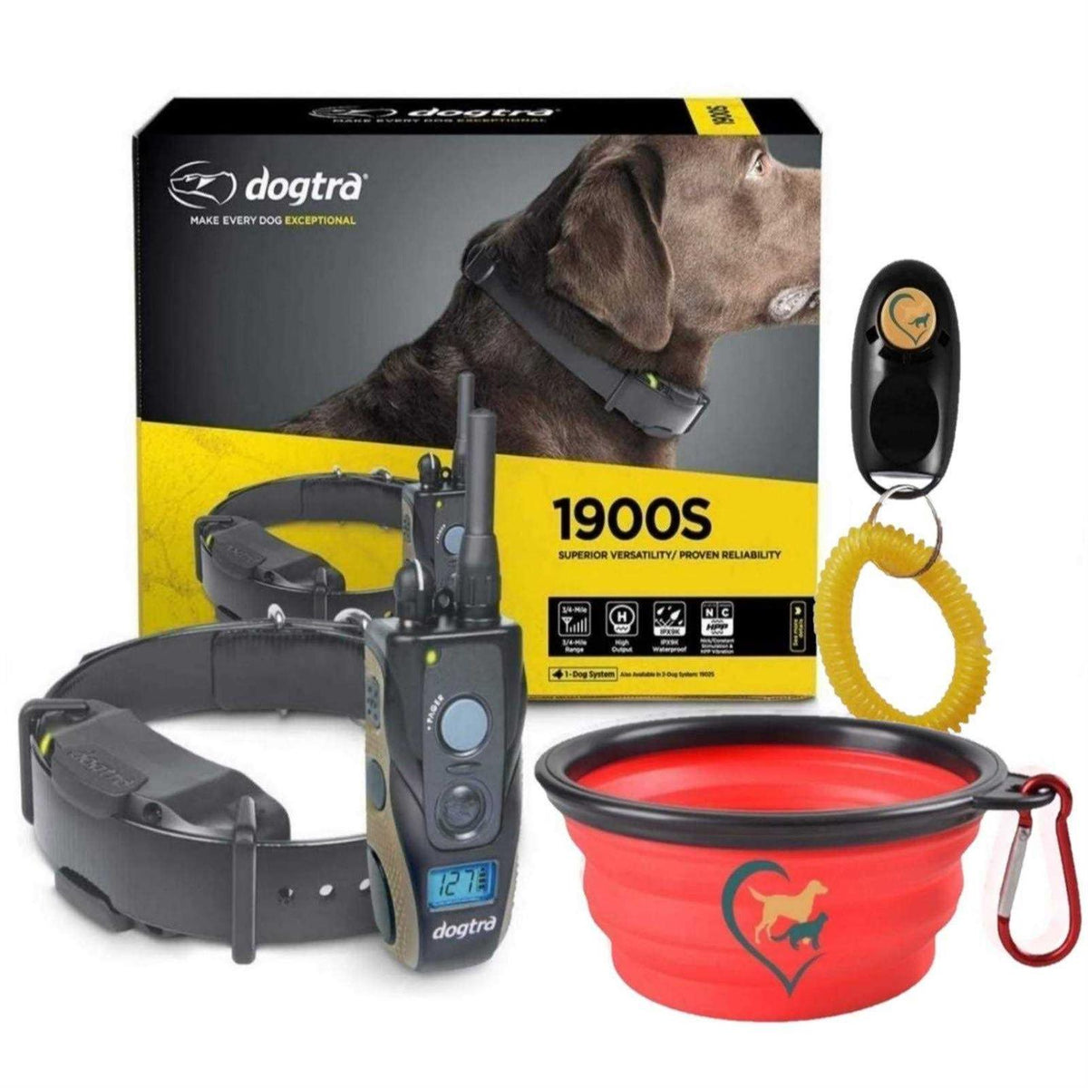 Black 1 Mile Remote Trainer J334810