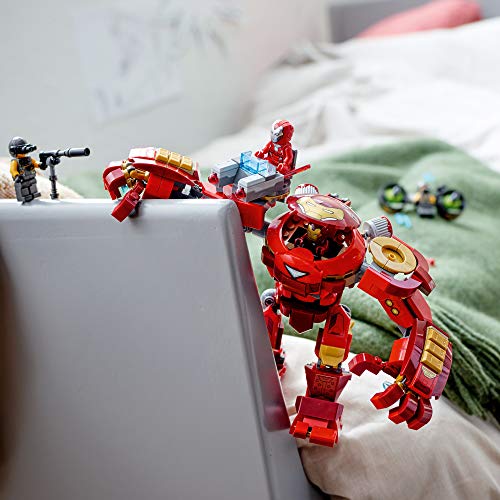 LEGO Marvel Avengers Iron Man Hulkbuster Versus A.I.M. Agent 76164, Brick-Build Avengers Playset with Minifigures (456 Pieces) G79999