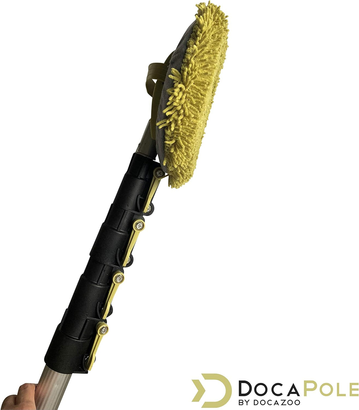 Wall Duster with 6-24 Foot Extension Pole, Chenille Microfiber Cleaning Head, Pack of 2 T178286