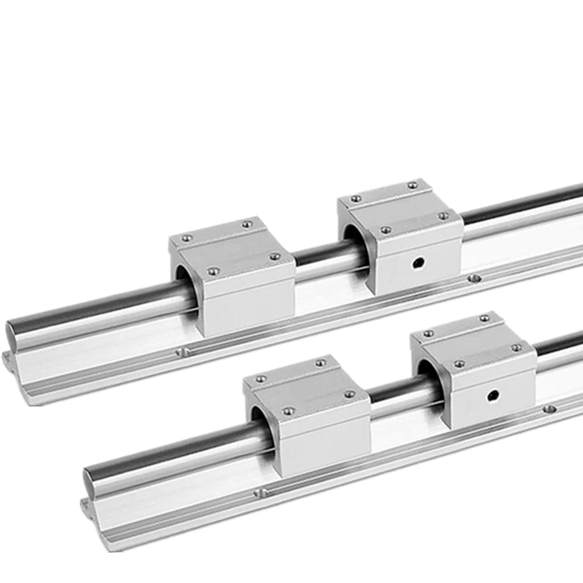 Linear Rail Slide Shaft Rod Guide Kit for 16mm Slotted Bearings S163151