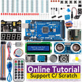 Electronics Starter Kit Compatible with Arduino Mega 2560 R3 Mega328 Nano, Pack of 2 T60319