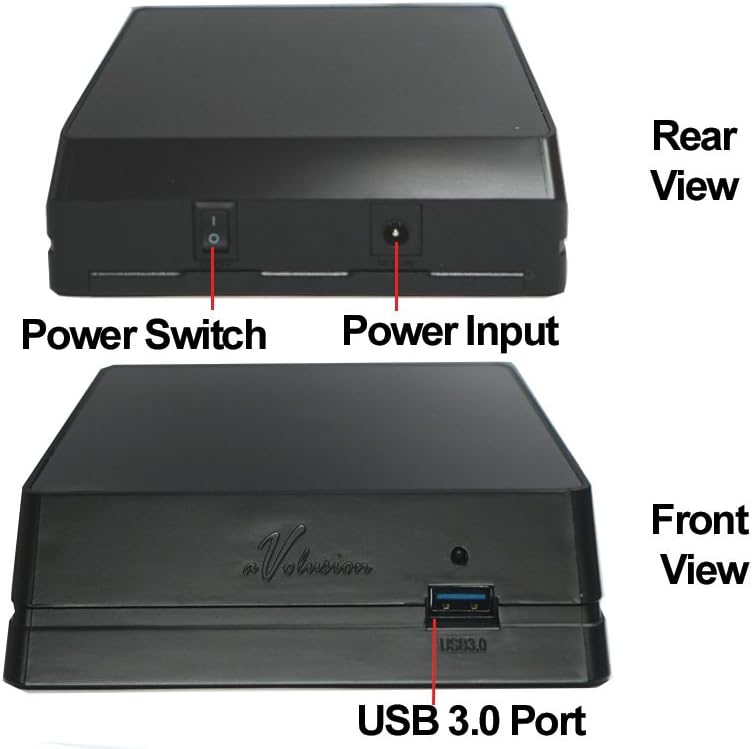 3TB 7200RPM USB 3.0 External Gaming Hard Drive Z80639