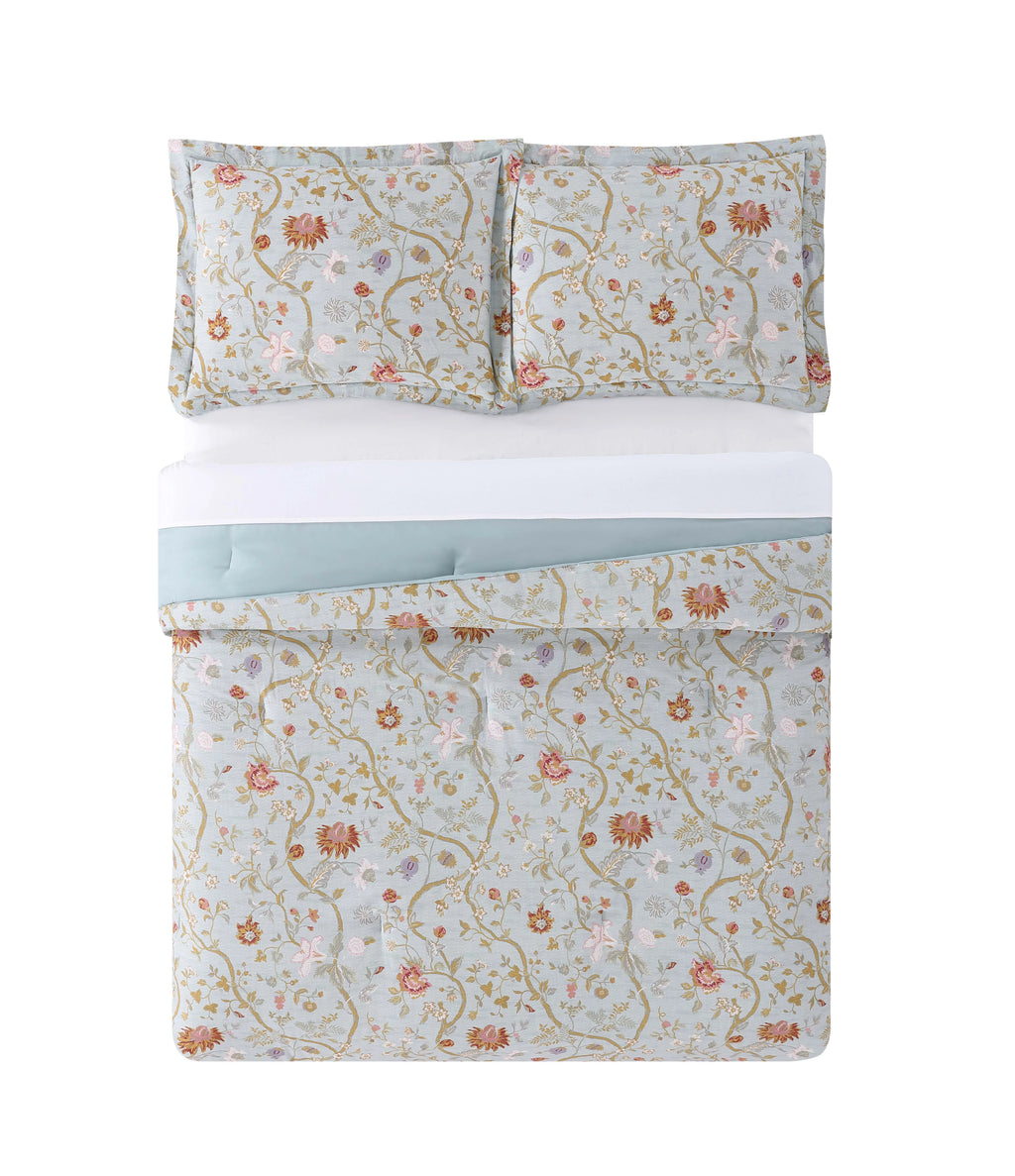 Blue Full / Queen XL Comforter Set R610