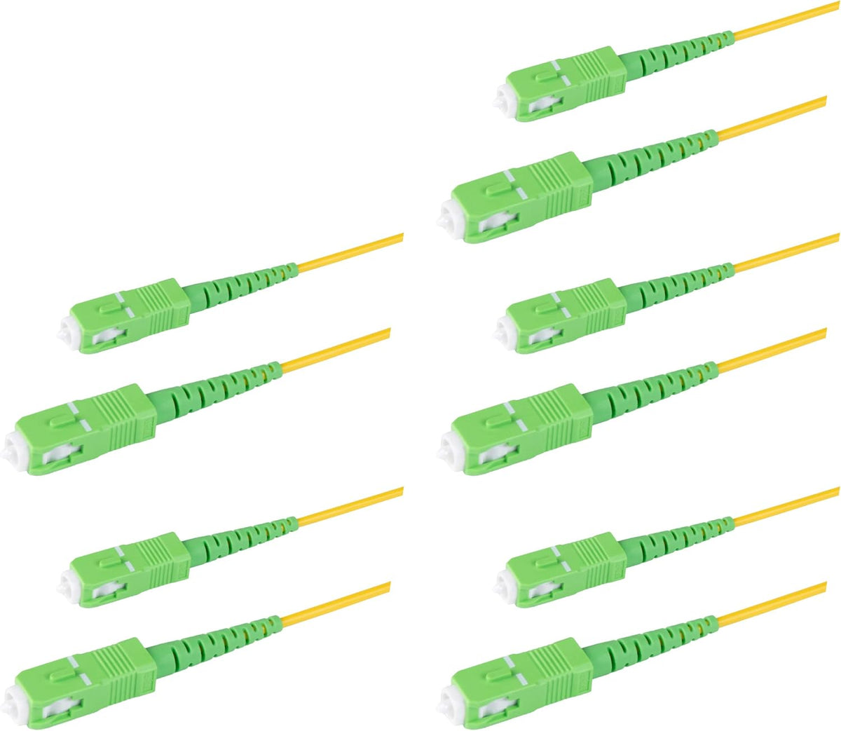 200 Feet SC/APC to SC/APC Simplex Riser Fiber Patch Cable I984
