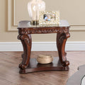 Brown Oak Solid Wood End Table S453