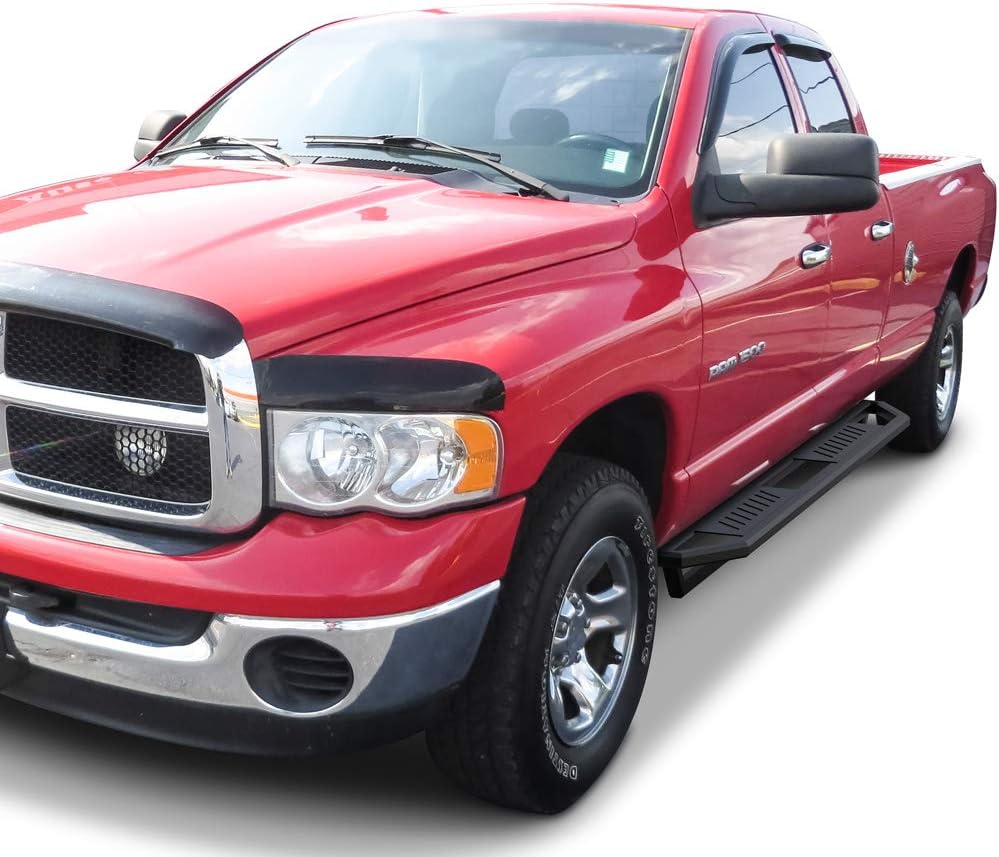 6.5in Aluminum Running Boards for Dodge Ram 1500 2002-2008 Quad Cab & 2500 3500 03-09 L798034