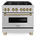 36 4.6 cu. ft. Dual Fuel Range Stainless Steel G11887