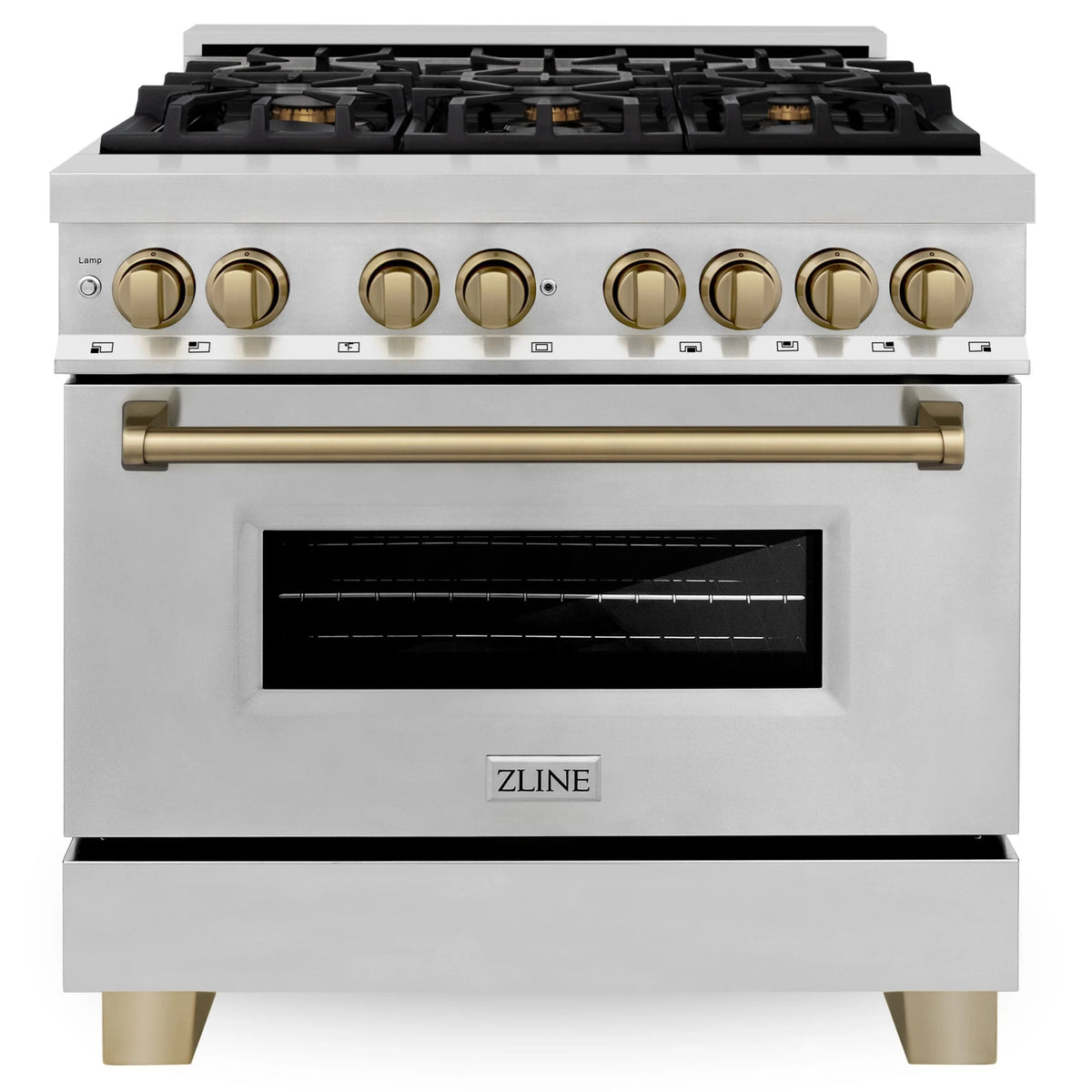 36 4.6 cu. ft. Dual Fuel Range Stainless Steel G11887