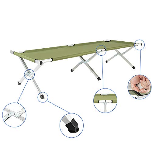 Portable Folding Camping Cot with Carrying Bag G801