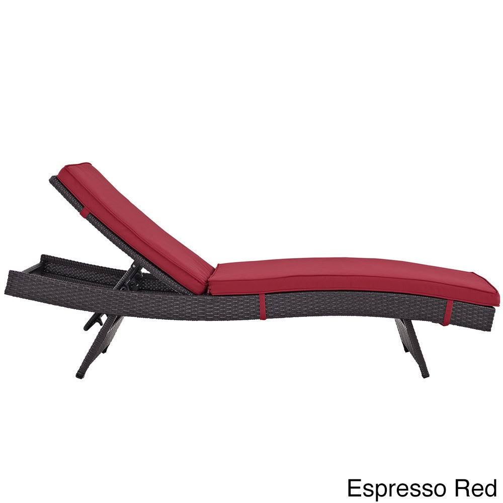 Brown Outdoor Patio Chaise D239