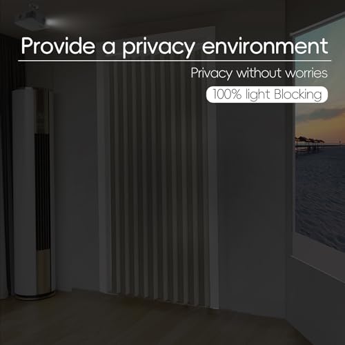 Grey W42 x L78 Folding Door Curtain with Magnetic Closure P421718