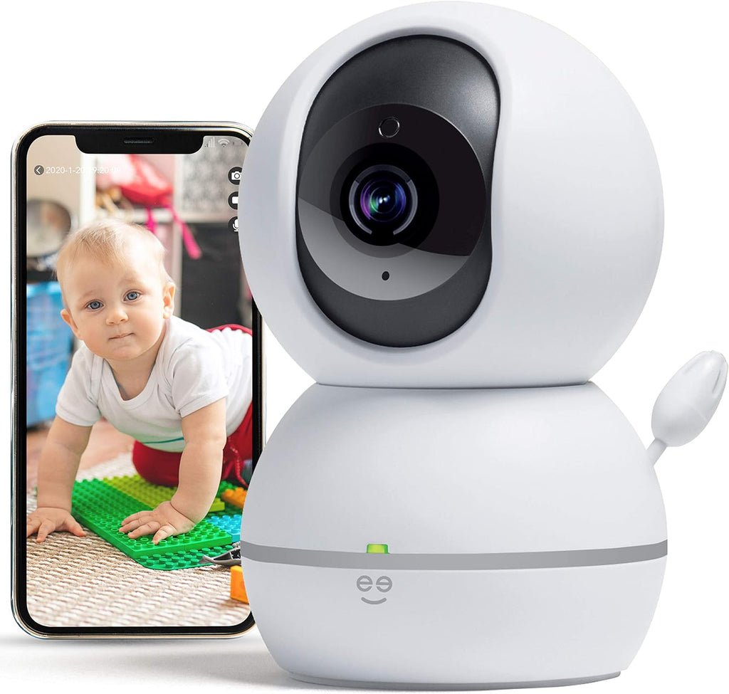 Smart Home Pet and Baby Monitor with Camera, 1080p Wireless WiFi Camera E8317