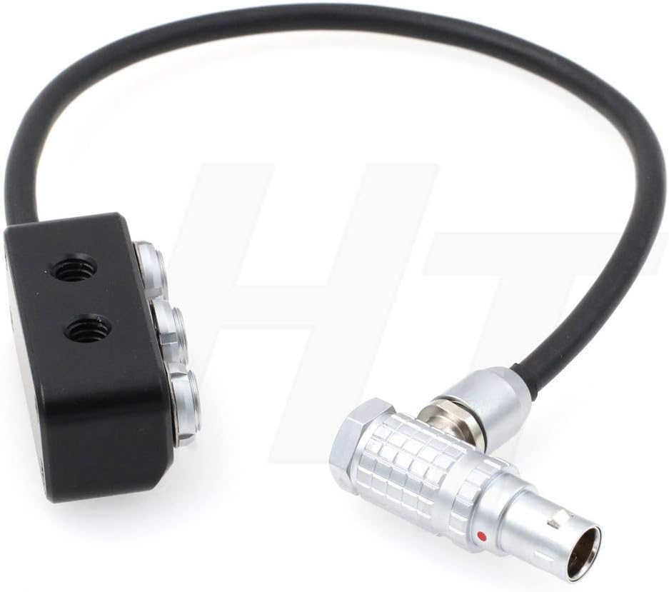 Alexa Mini Camera 7 Pin to Fischer 3 Pin and 0B 2 * 2pin Adapter Splitter Box L784223