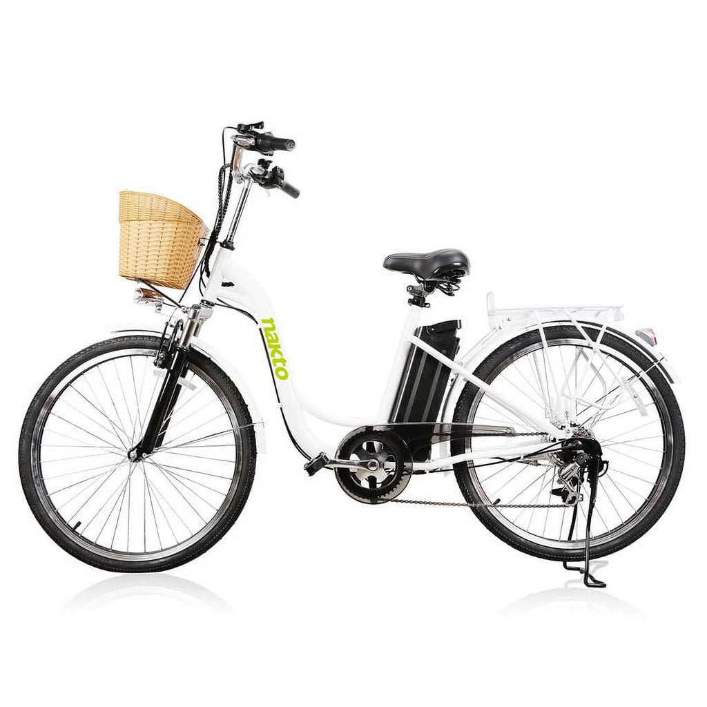 Camel White 26 In. 250W 36V 10A Electric Bicycle B363710