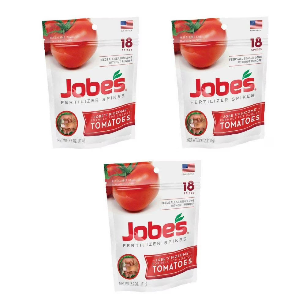 18 Spikes Tomato Fertilizer Spikes, 6-18-6 Time Release Fertilizer F10331