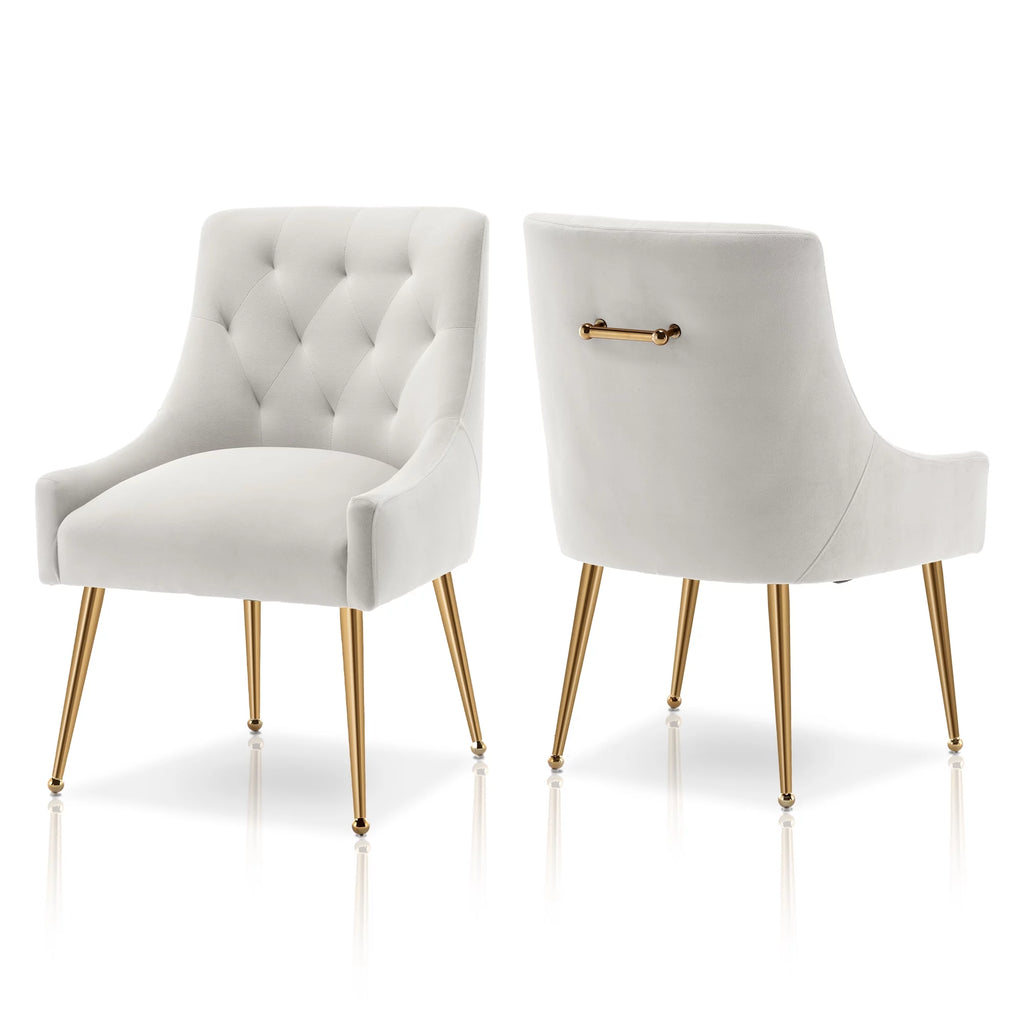 Velvet Dining Chairs Set of 2 Z2794