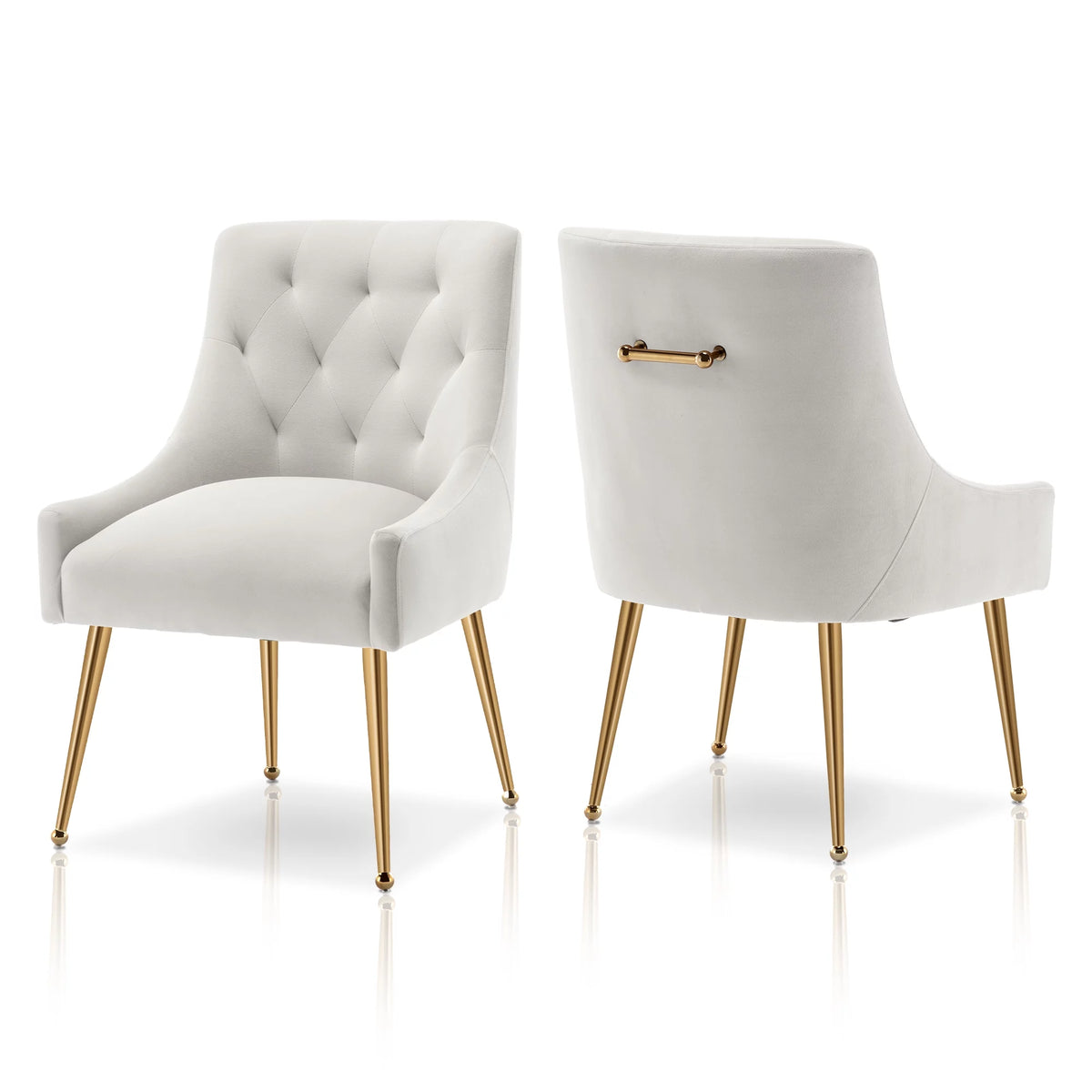 Velvet Dining Chairs Set of 2 Z2794