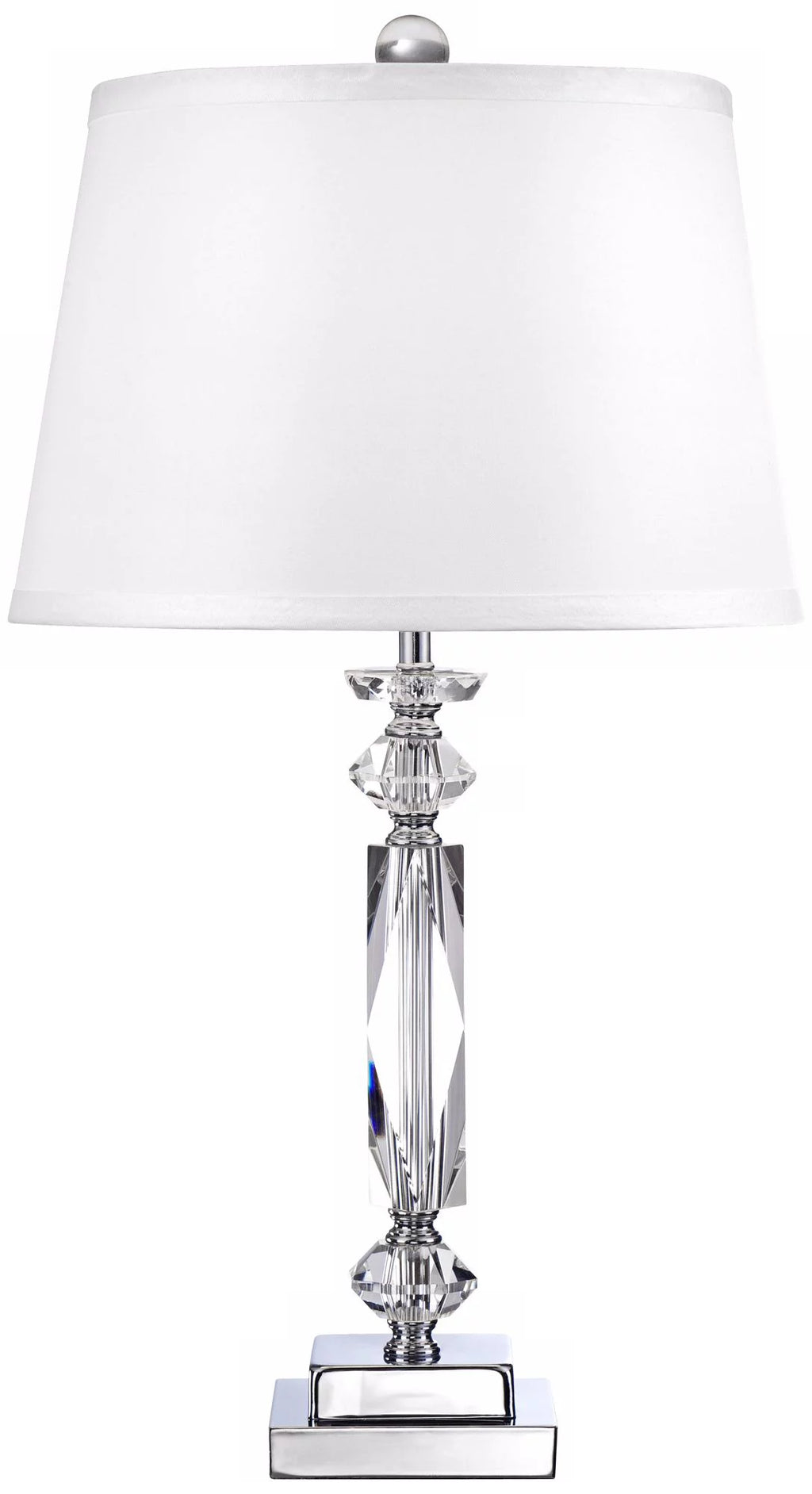 23" High Clear Crystal Accent Table Lamp Q322232