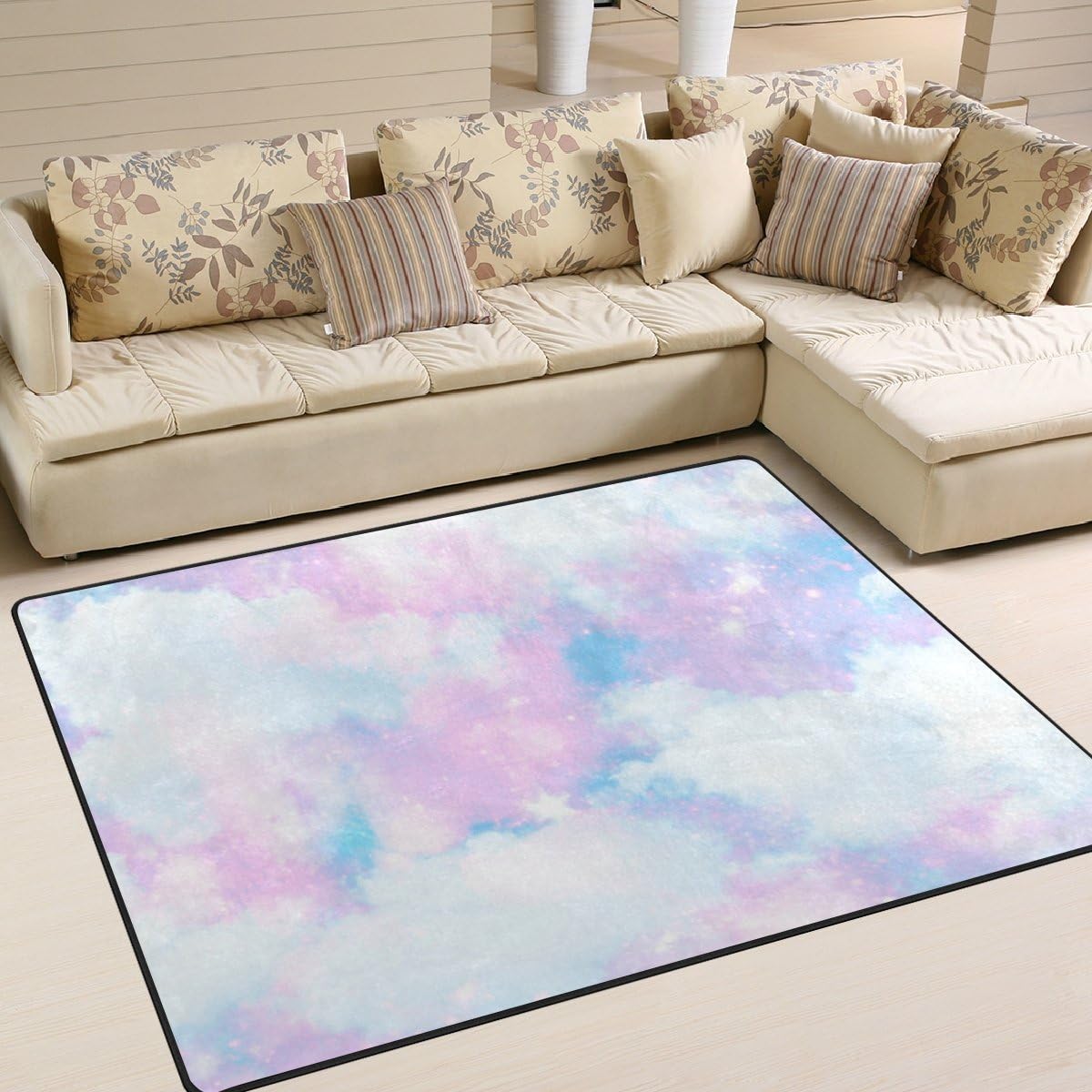 Galaxy Lightweight Carpet Mats, 6'8" x 4'10" Area Rug V919365
