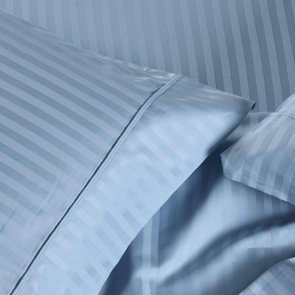 King Damask Bed Sheets J942996